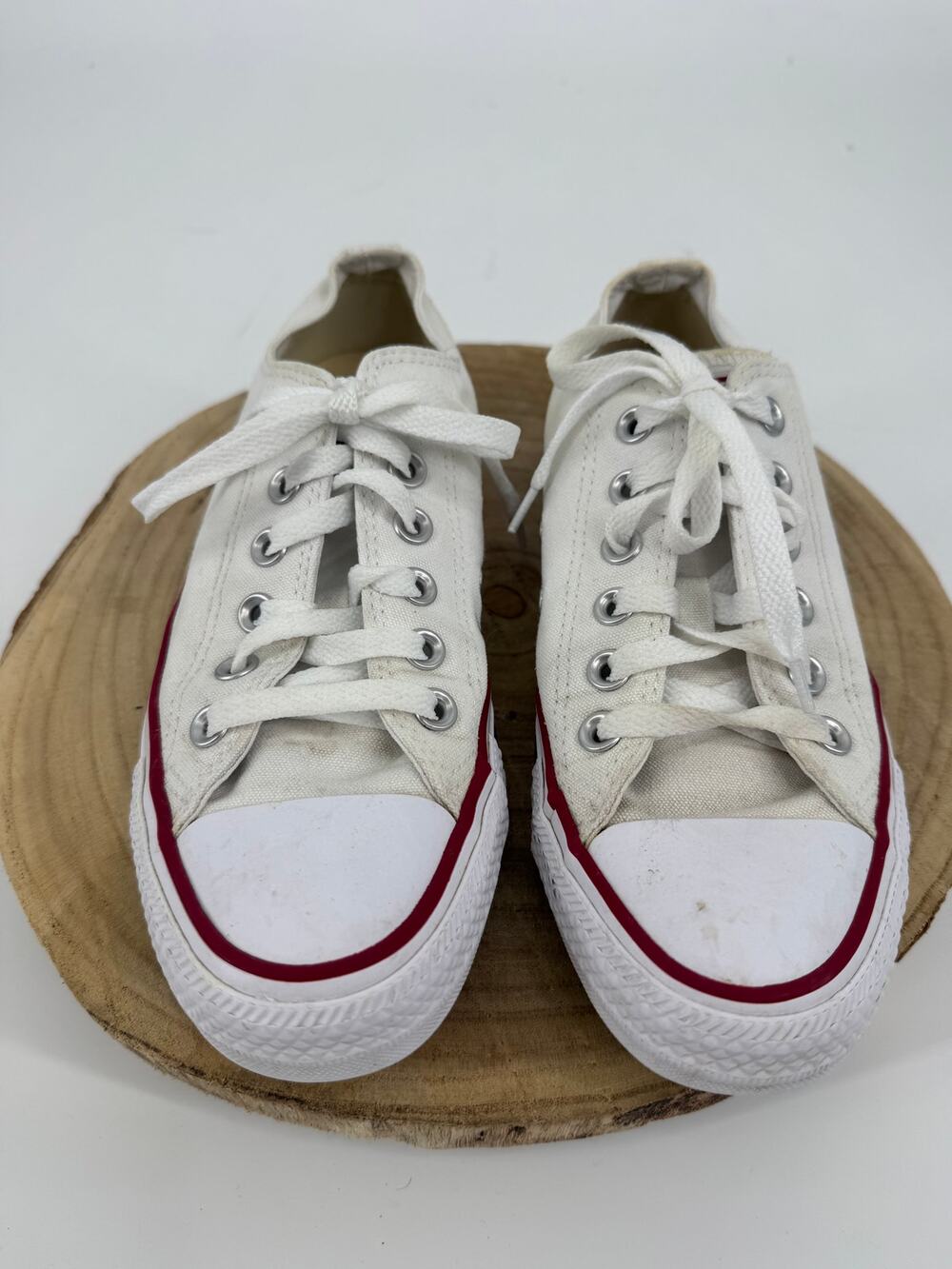 Converse Chuck Taylor All Star White Low Top Sneakers M7652 -Size M5/W7